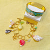 Boca Pink Elephant Charm bracelet
