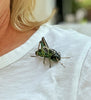 Cricket brooch