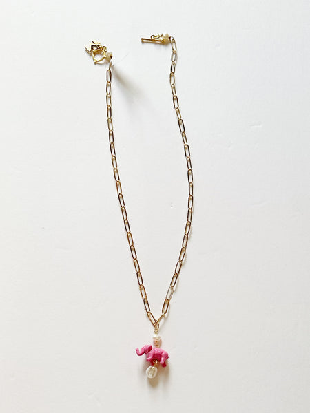 Pink Elephant Chain