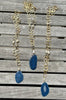 Blue Geode chain