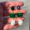 Contessina in Amethyst and Green Onyx