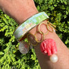 Boca Pink Elephant Charm bracelet