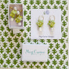 Hydrangea pearl drops in Limelight Green