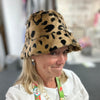 Leopard Bucket Hat by Linda RIchards