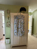 Monogrammed Hydrangea Garment Bag
