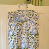 Monogrammed Hydrangea Garment Bag