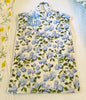 Monogrammed Hydrangea Garment Bag