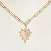 For a Friend Heart necklace