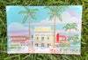 "Gasparilla Inn" glass valet tray