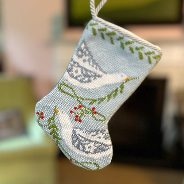 Doves of Peace Bauble Stocking