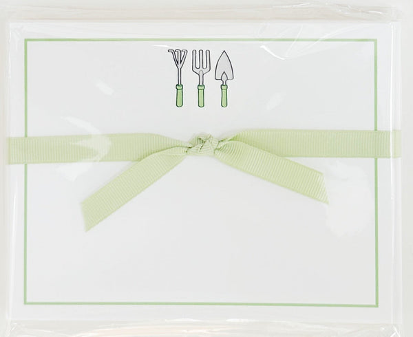 Note Cards with hand drawn Garden Tools