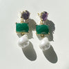 Contessina in Amethyst and Green Onyx