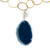 Blue Geode chain