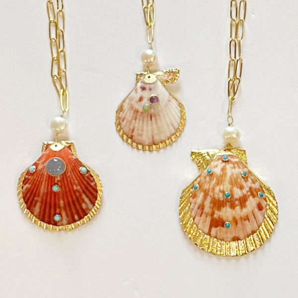 Paloma Scallop chain