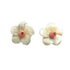 Blossom coral stud