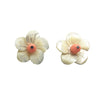 Blossom coral stud