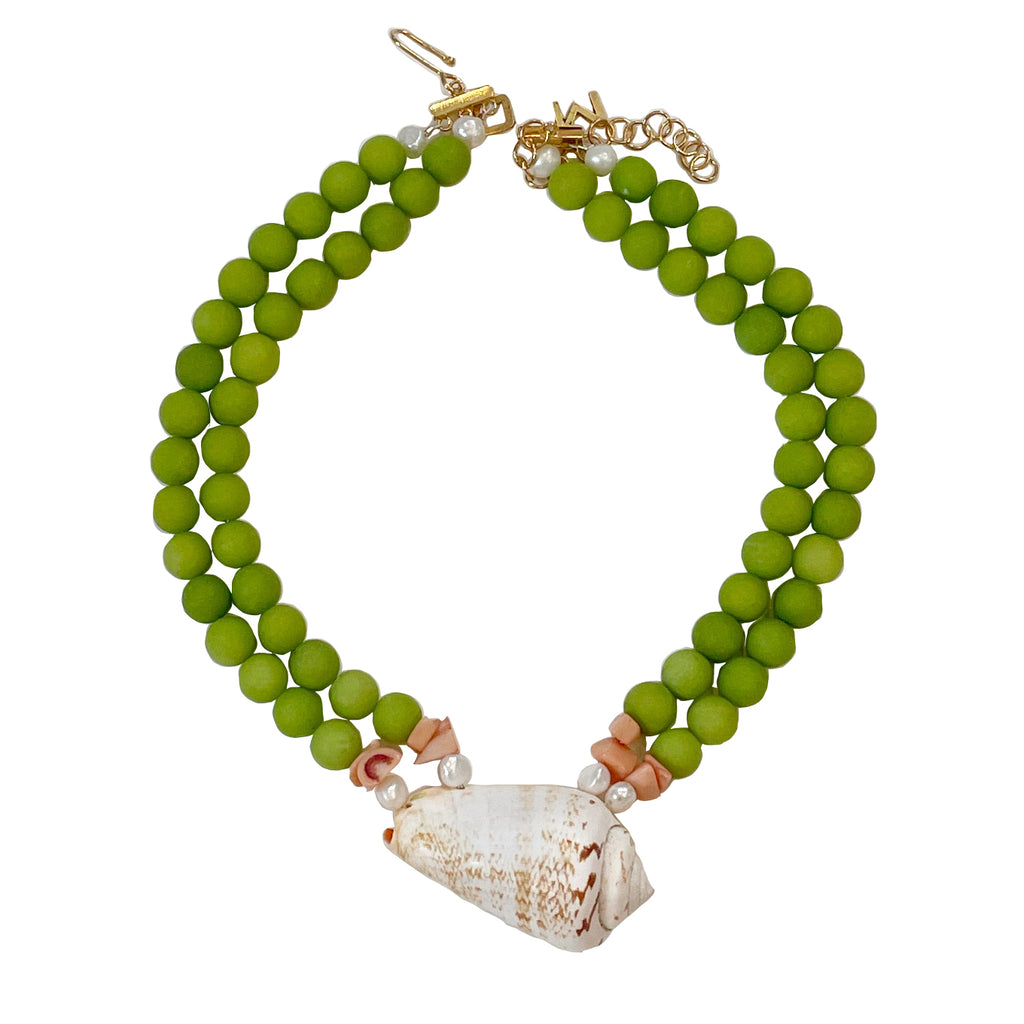 Everglades in key lime and coral