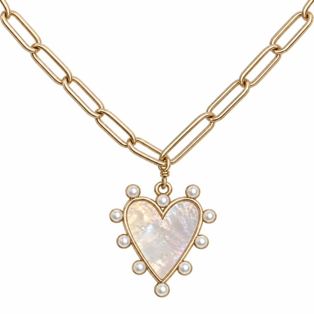 For a Friend Heart necklace
