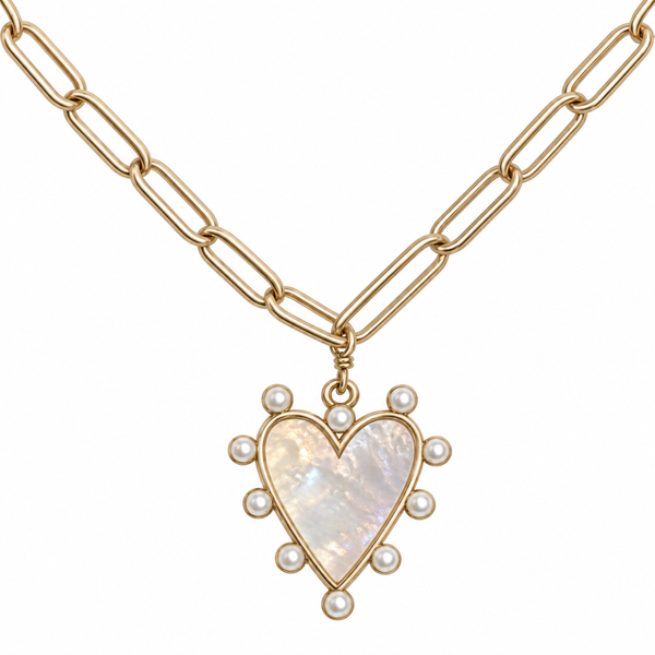 For a Friend Heart necklace