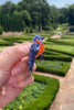 Bluebird brooch
