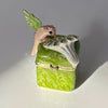 Monogrammed Hummingbird Trinket Box