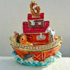 Monogrammed Noah's Ark Trinket Box