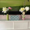Parterre Clutch in Blue Mist:  Meg Carter Originals