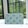 Parterre Clutch in Blue Mist:  Meg Carter Originals