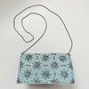 Parterre Clutch in Blue Mist:  Meg Carter Originals