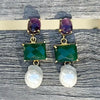 Contessina in Amethyst and Green Onyx
