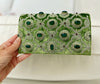 Verdure Velvet Clutch:  Meg Carter Originals