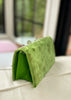 Verdure Velvet Clutch:  Meg Carter Originals