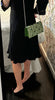 Verdure Velvet Clutch:  Meg Carter Originals