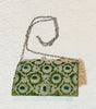 Verdure Velvet Clutch:  Meg Carter Originals