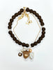 Polly's Acorn charm chain in natural neutrals