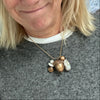 Polly's Acorn charm chain in natural neutrals