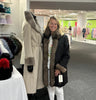 Linda Richards Travel Coat in black