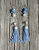 Mermaid tassels in soft hydrangea blue