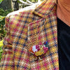 Pheasant brooch