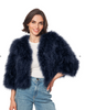 Linda Richards Feather Jacket