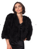 Linda Richards Feather Jacket