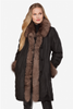 Linda Richards Travel Coat in black