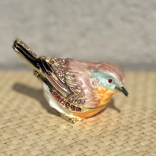 Little Wren Monogrammed Trinket Box