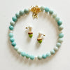 Simplicity, in amazonite
