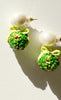 Boxwood Holly ball drop in green