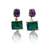 Contessina in Amethyst and Green Onyx