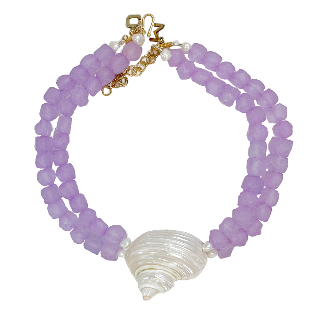 English Harbour in violet