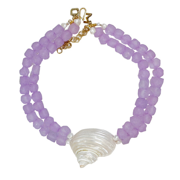 English Harbour in violet