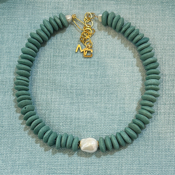 Serenity in Blue Stone