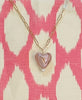 Spun Sugar Heart necklace